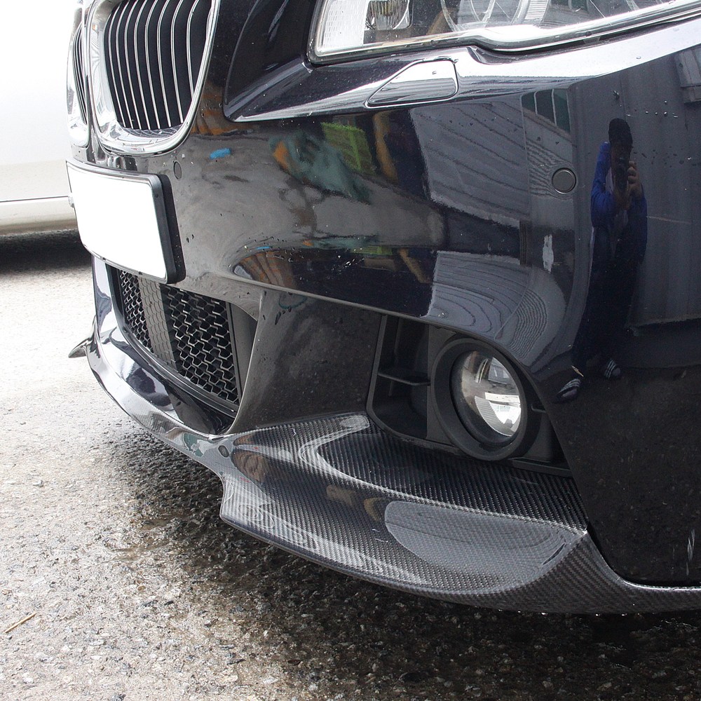 BMW 5시리즈 F10 카본 프론트립 M팩 범퍼 가드 몰딩 호환 용품 407,400원