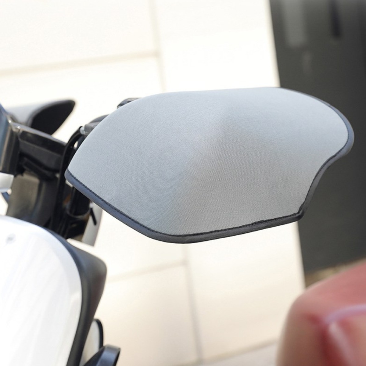 투케바이크 여름용 오토바이 자전거 킥보드 자외선차단 방수 3D 메쉬 토시 핸들 커버, 그레이 10,900원