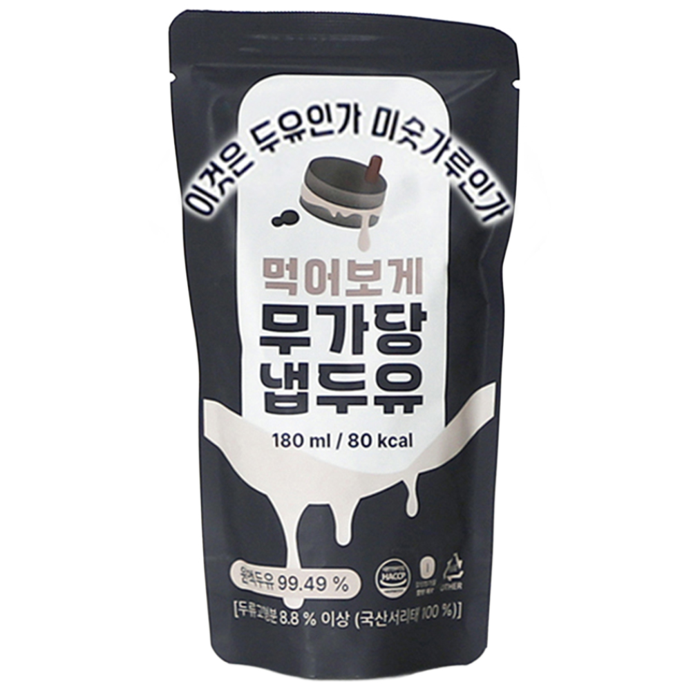 이것은 두유 인가 미숫가루 인가 먹어보게 냅 두유 무가당, 30개, 180ml 61,910원