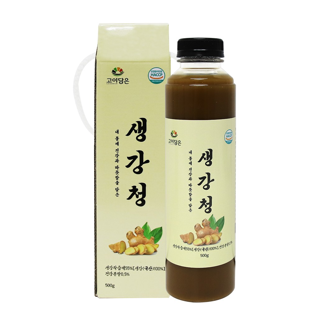 생강청 국산 생강 도라지 비정제원당 진저 생강차 환절기 기관지 감기 59,650원