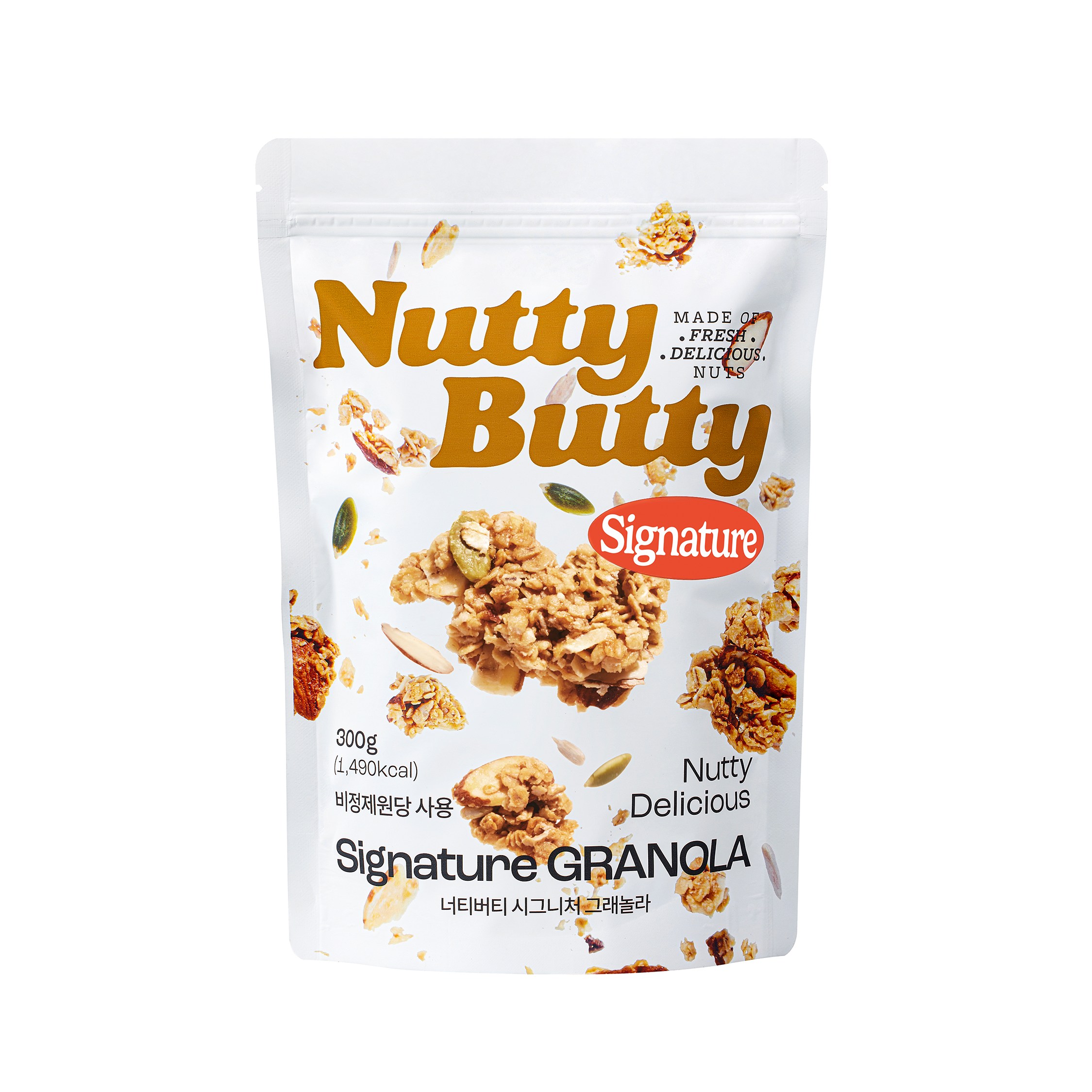너티버티 수제 그래놀라 시그니처, 1개, 300g 13,900원