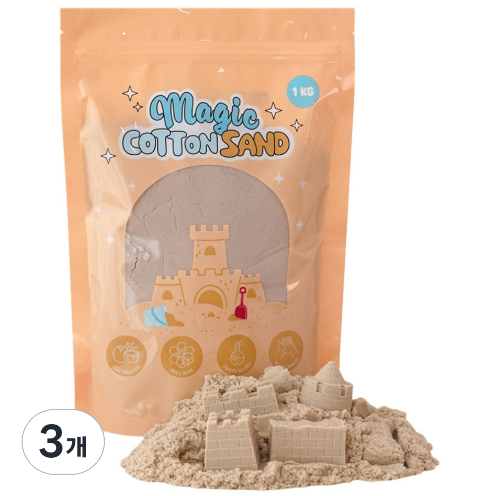 따블리에 매직 코튼 샌드 모래놀이 촉촉한 색모래 8색 15,100원