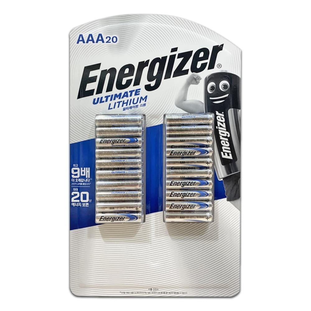에너자이저 얼티메이트 리튬 AAA건전지 41,790원