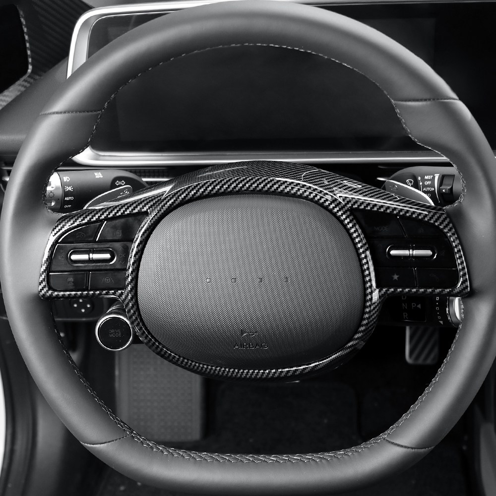 카스타 호환 아이오닉6 우드 카본 몰딩 핸들프레임 커버 튜닝 기스방지 용품 38,500원