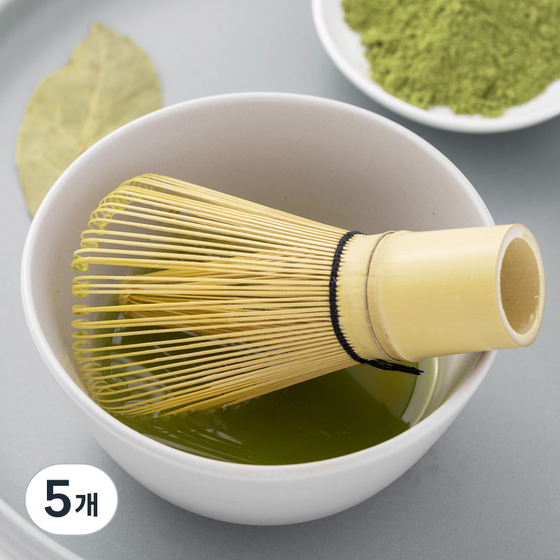 신이안초이스 말차 차선 도구 다기 대나무 격불 100본 로켓그로스, 5개, 차선 본품 49,820원