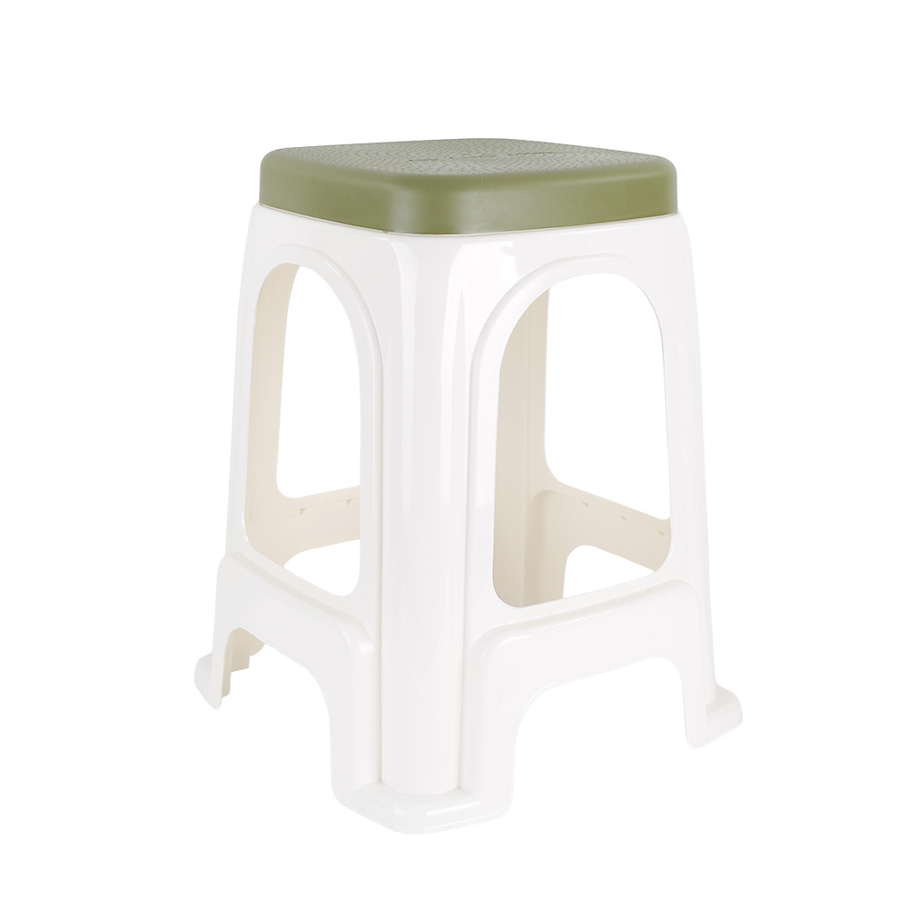 해피DAY 플라스틱 투톤 사각 야외 간이의자, 1개, 그린 10,800원