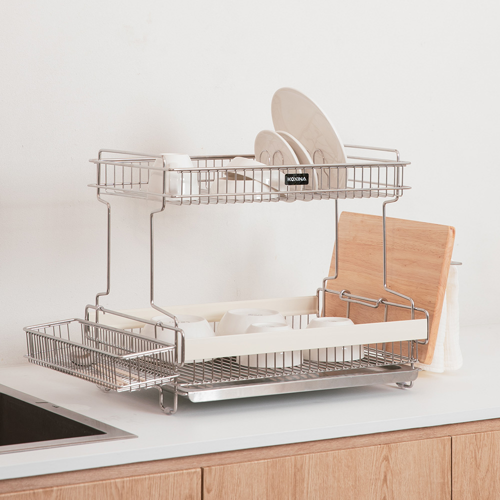 코시나 블랜딩 식기 건조대 풀세트 2단 57,900원