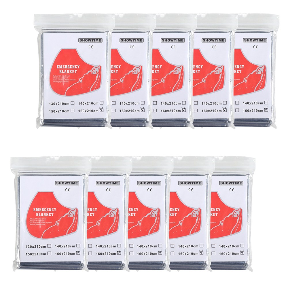 비상용 보온 은박담요 L 160 x 210cm 6,900원