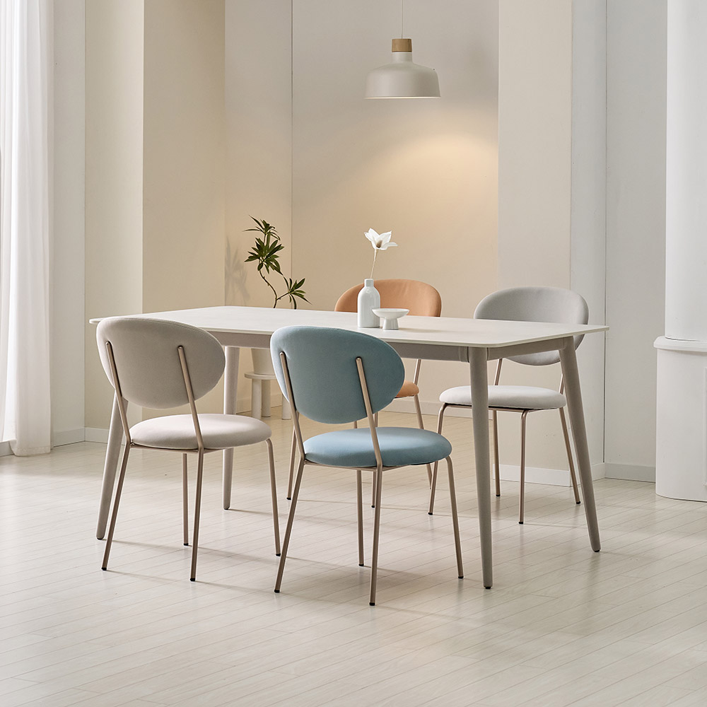 쏠앤까사 로즈 포세린 세라믹 식탁세트 4인용 1300 1600 790,000원