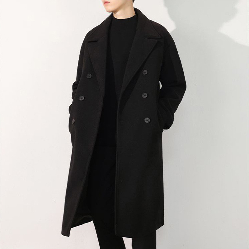 킹앤조이 에스비 더블 심플버튼 롱코트(기본안감) 110,000원