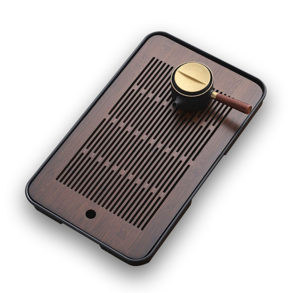 티트레이 차트레이 받침대 다기 다도 대다무 차판, 검정(대형A), 1개, 티판 32,300원