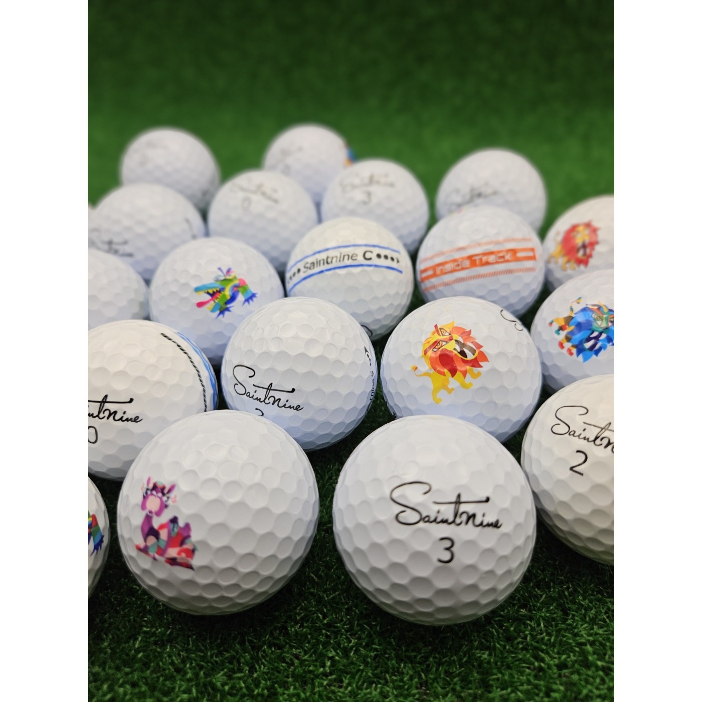 세인트나인 로스트볼 30개, 화이트A+등급, 1개, 60개입 21,900원