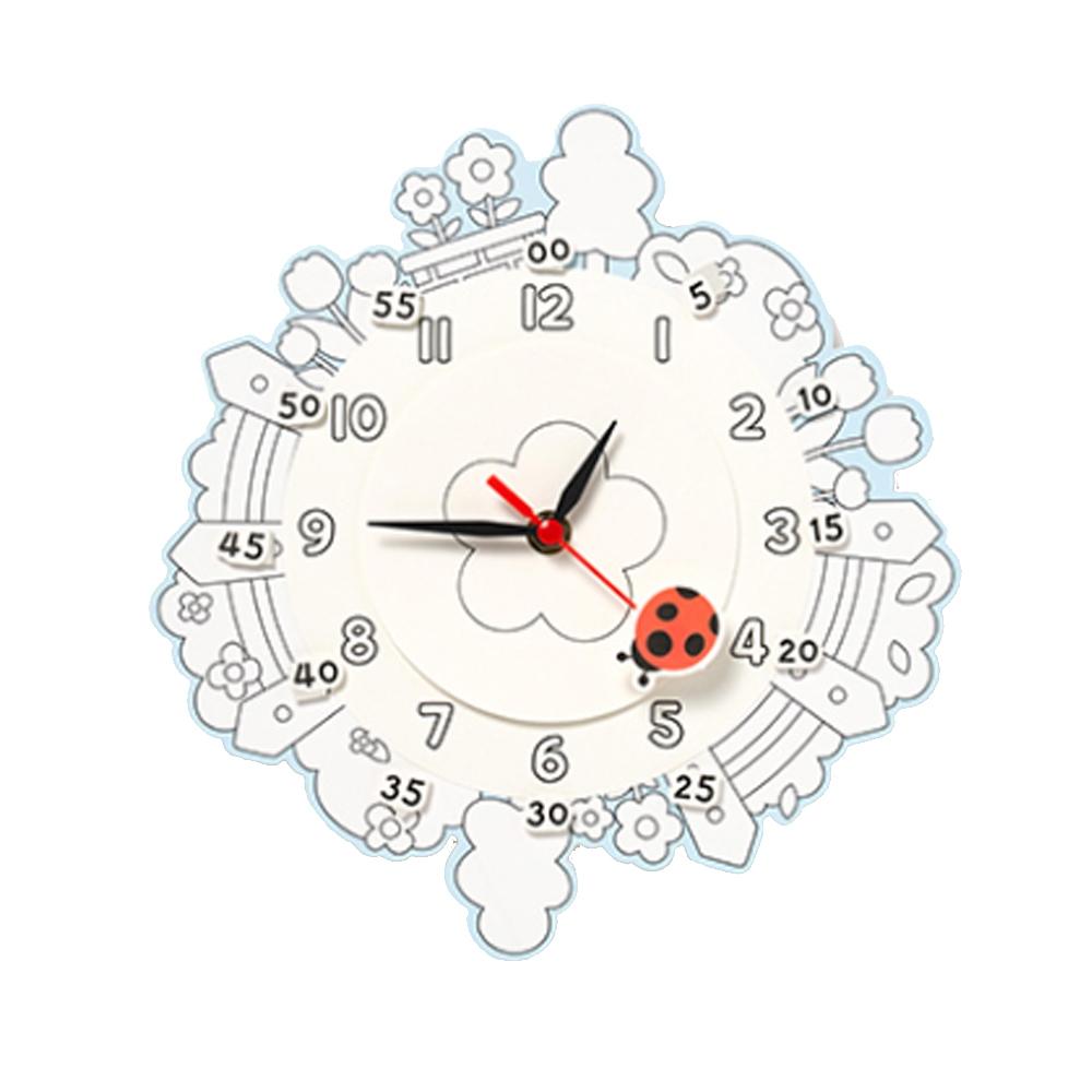 민화샵 종이 벽시계 만들기 봄 S230127B 4,400원