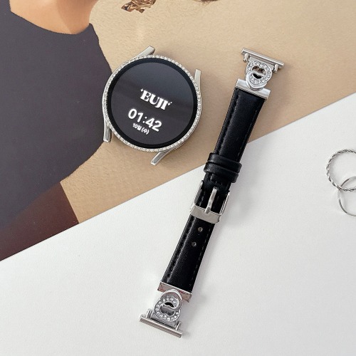 갤럭시워치 하트디테일 큐빅 가죽 레더 스트랩 줄질 8 7 6 5 4  FE 프로 액티브 클래식 26,900원