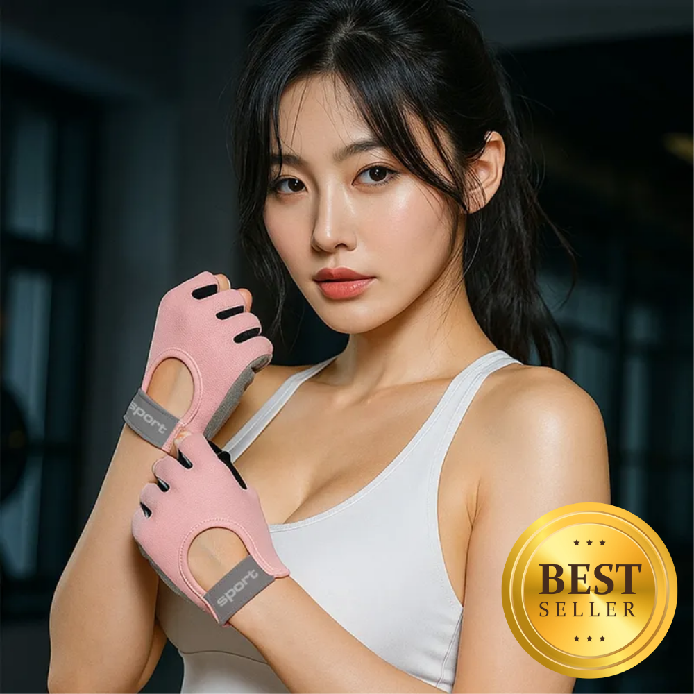 오썸머 강력 그립 쿠션 여자 헬스 장갑, 베이비 핑크, 1개 14,200원