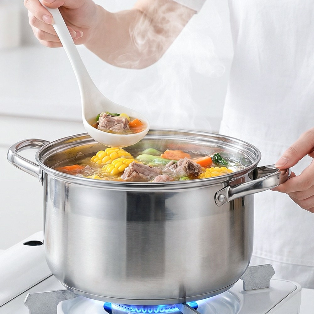 스피세프 304 스텐 냄비 양수냄비, 1개, 은색, 24cm 21,000원