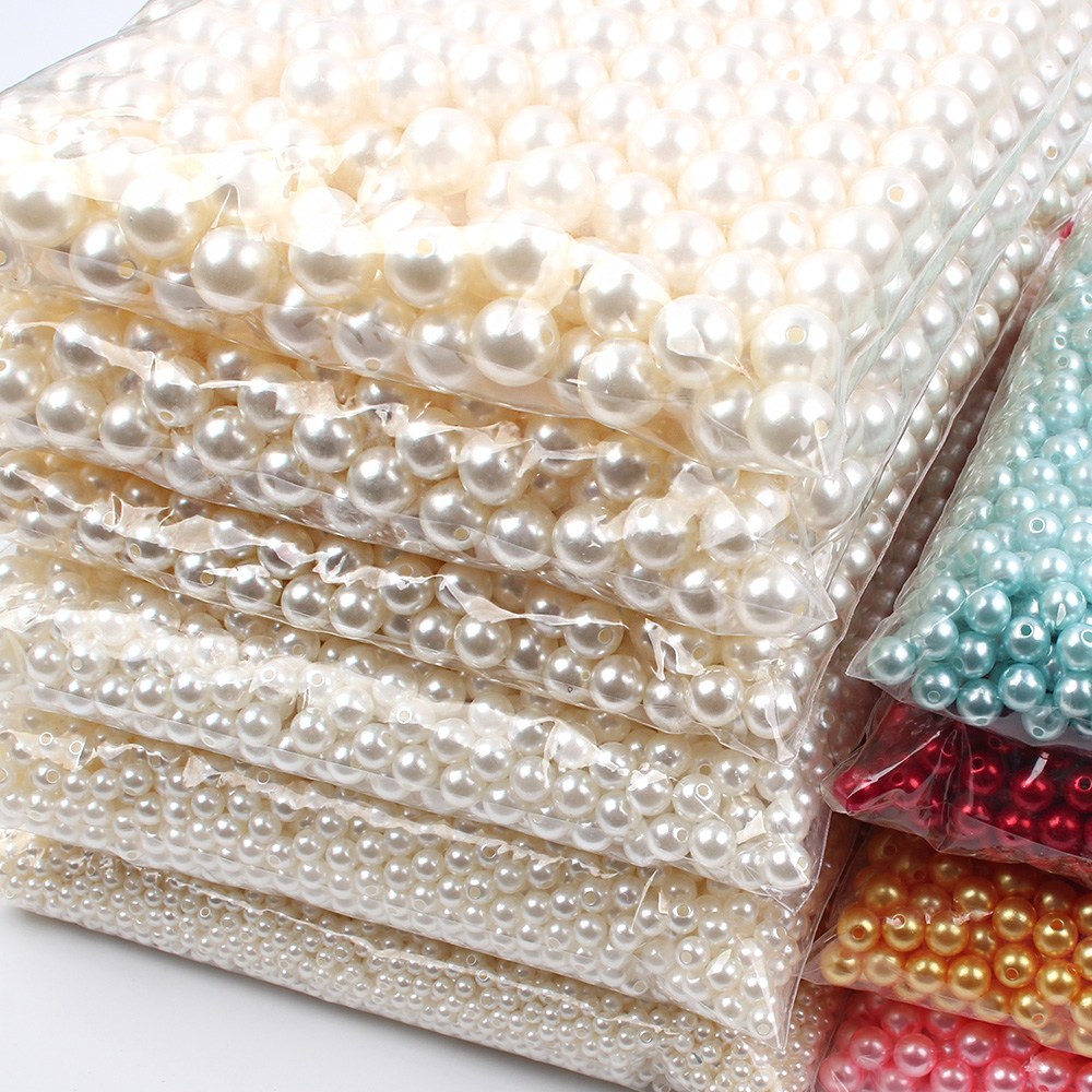 8mm 진주구슬 구슬 비즈 대용량 9,500원