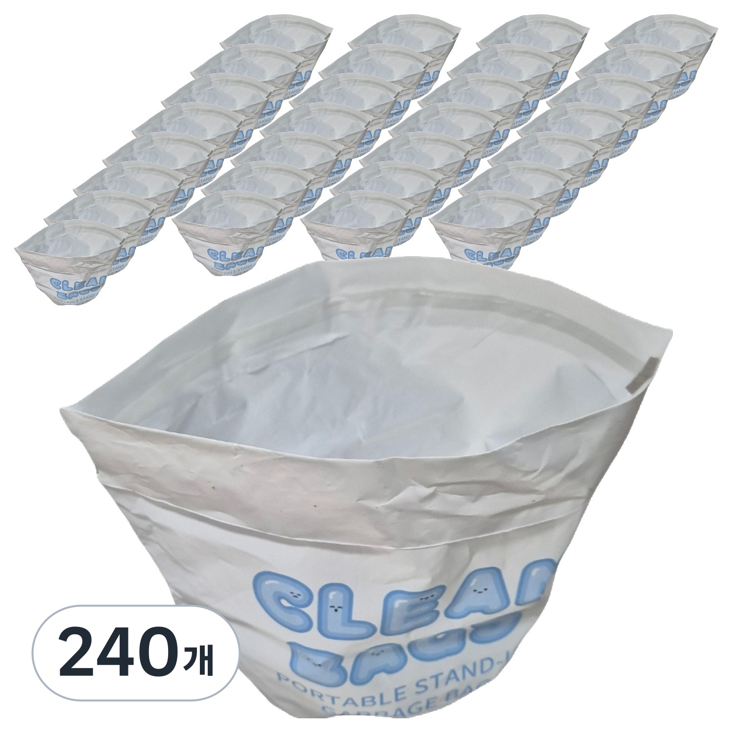 홈앤코 차량 캠핑 주방 쓰레기봉투, 240개 39,800원