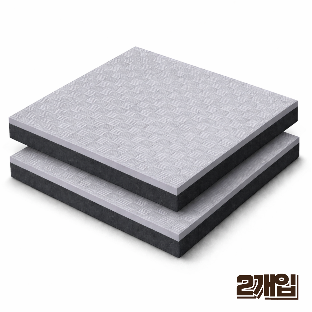 홈앤힐링 두꺼운 체육관 매트 100x100cm 25T 대형 퍼즐매트, 2개, 블랙/그레이(양면) 68,900원