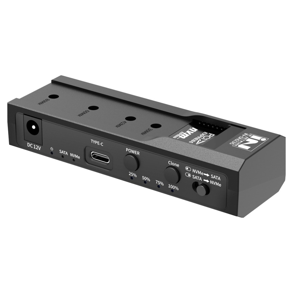 인네트워크 M.2 NVMe SSD / SATA HDD 크로스 클론 도킹 컨버터 최대 8Tb SSD IN-SN235, 1개 45,780원