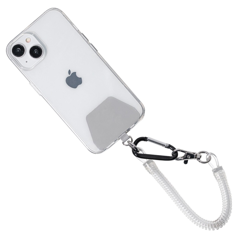 구스페리 분실방지 카라비너 태그홀더 스프링 스트랩, 투명, 1개 6,900원