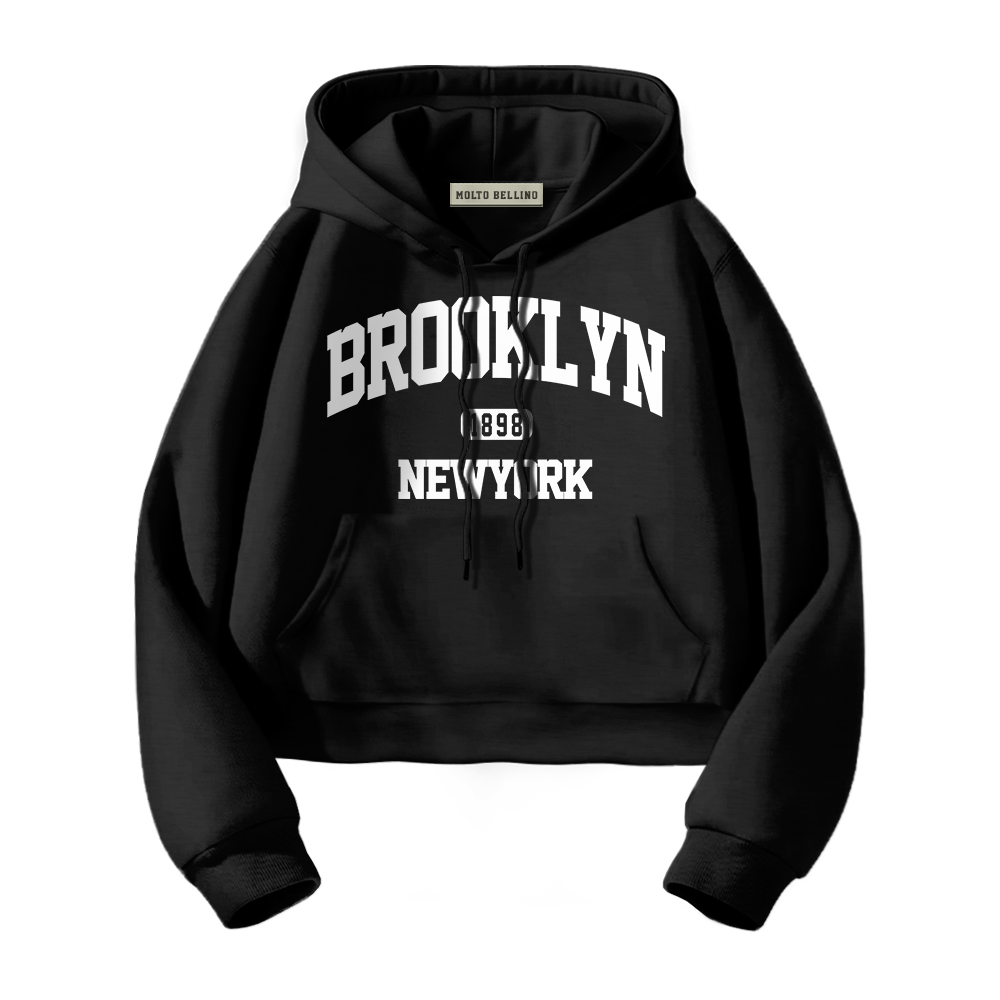 몰토벨리노 SF브룩클린1898 세미오버핏 크롭 후드티 24,900원