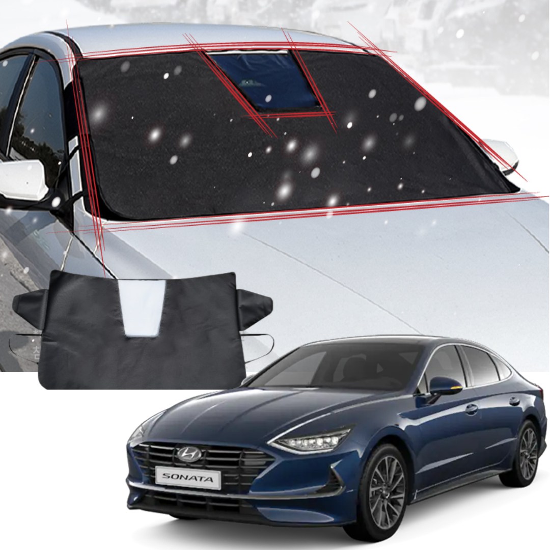 쏘나타dn8 사계절앞유리 커버 블랙박스 촬영가능 방수 앞창가리개 성에방지커버 눈서림 김서림방지 사계절앞유리커버 햇빛가리개 자외선차단 35,800원