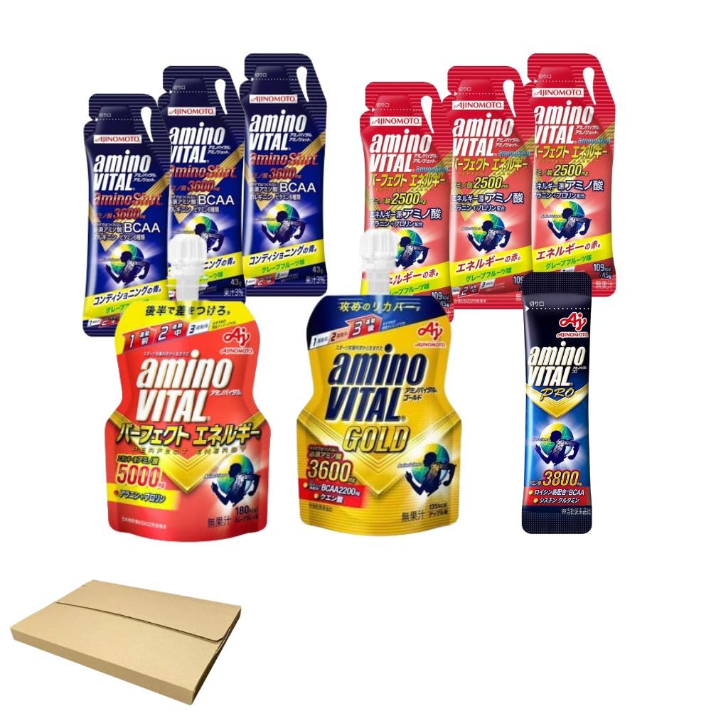 아미노 바이탈 풀 마라톤용 보급식 세트 에너지 보급 사프리 젤 5종 9점 55,080원