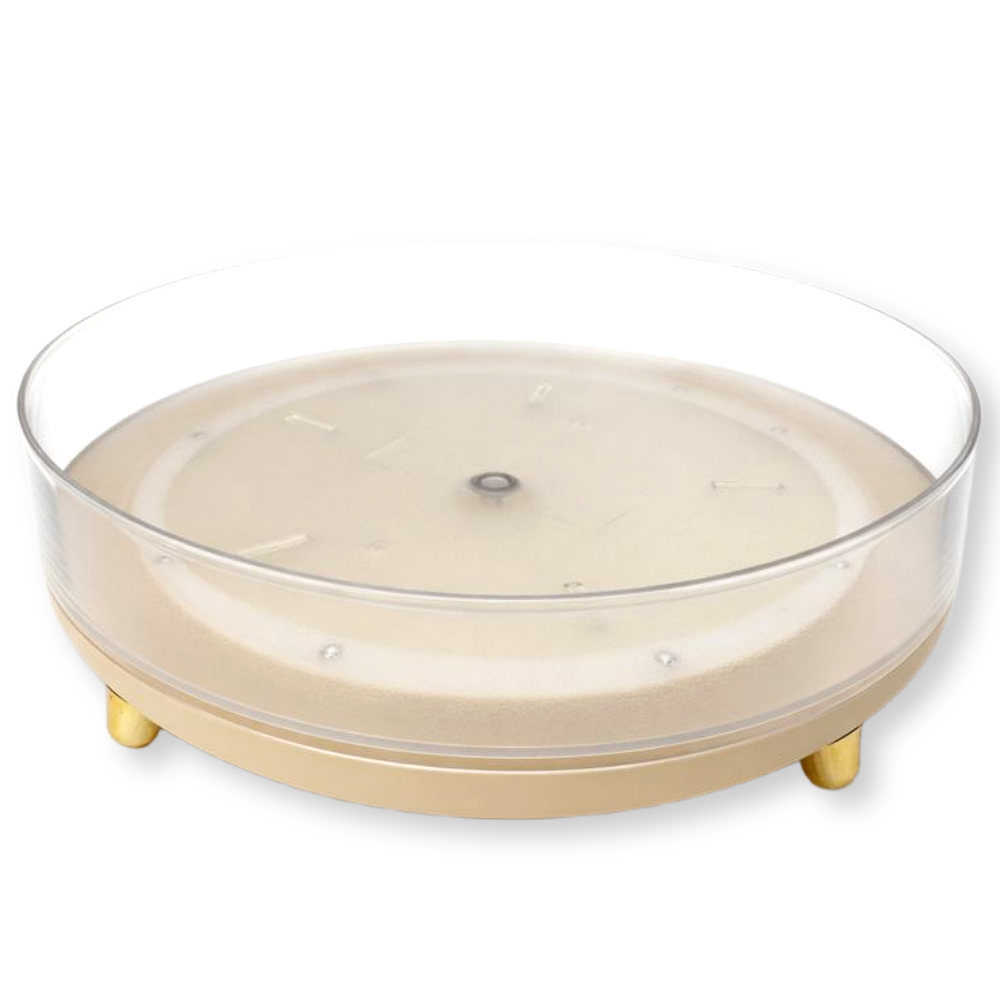 레아채 회전 다용도 트레이 정리통, 1개, 크림 11,600원