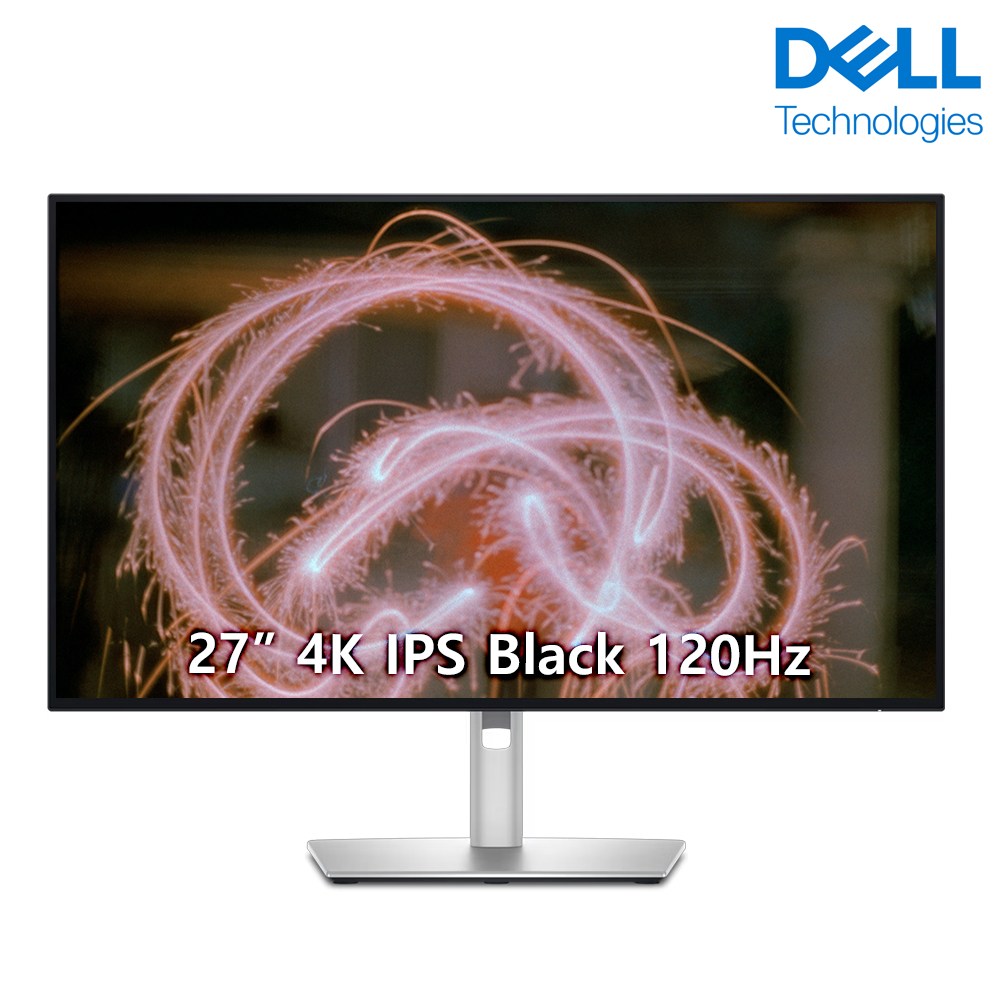 [DELL] 델 울트라샤프 120Hz UHD 4K IPS 블랙 패널 썬더볼트 지원 PIVOT, 68.4cm, 델2725QE 900,000원
