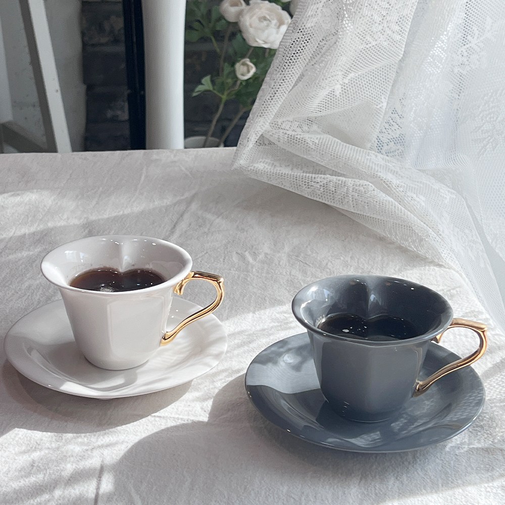 가을구름 하트골드커피잔 선물세트(2set)추석선물.부모님선물.집들이선물 58,000원