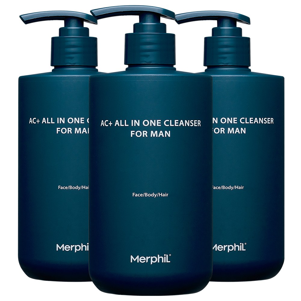 메르필 3초 헹굼 남성 올인원 바디워시 (체취/등드름/지루성두피) 43,200원