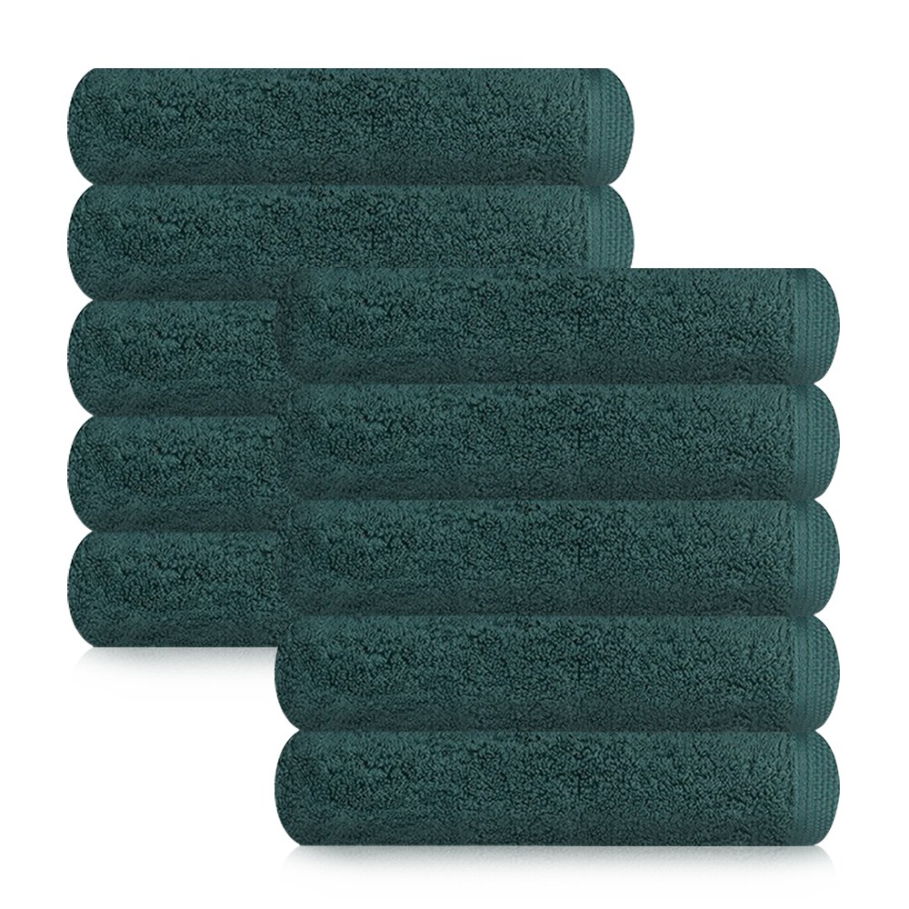 송월타월 코마40수 포인트40 200g 호텔수건, 10개, 그린 56,000원