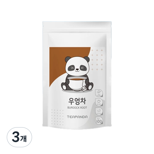 티판다 국산 볶은 우엉차 삼각티백, 3개, 100개입, 1g 63,370원