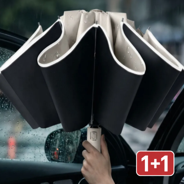 더나은생활 언폴드 UV 자외선차단 거꾸로 원터치 3단 자동 우산 양산(1+1) 30,500원