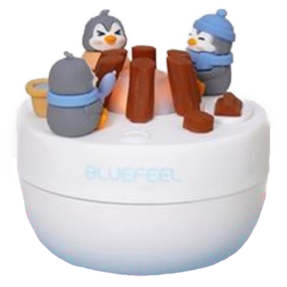블루필 둥둥 펭귄 힐링 물에 띄우는 휴대용 미니가습기, BHM120, 캠프파이어 테마 30,800원