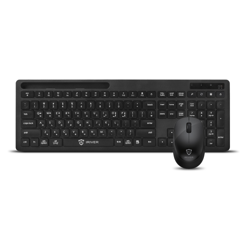 아이리버 항균 무선 키보드 + 마우스 세트, MEDIC-WS1, 블랙, 일반형 39,500원