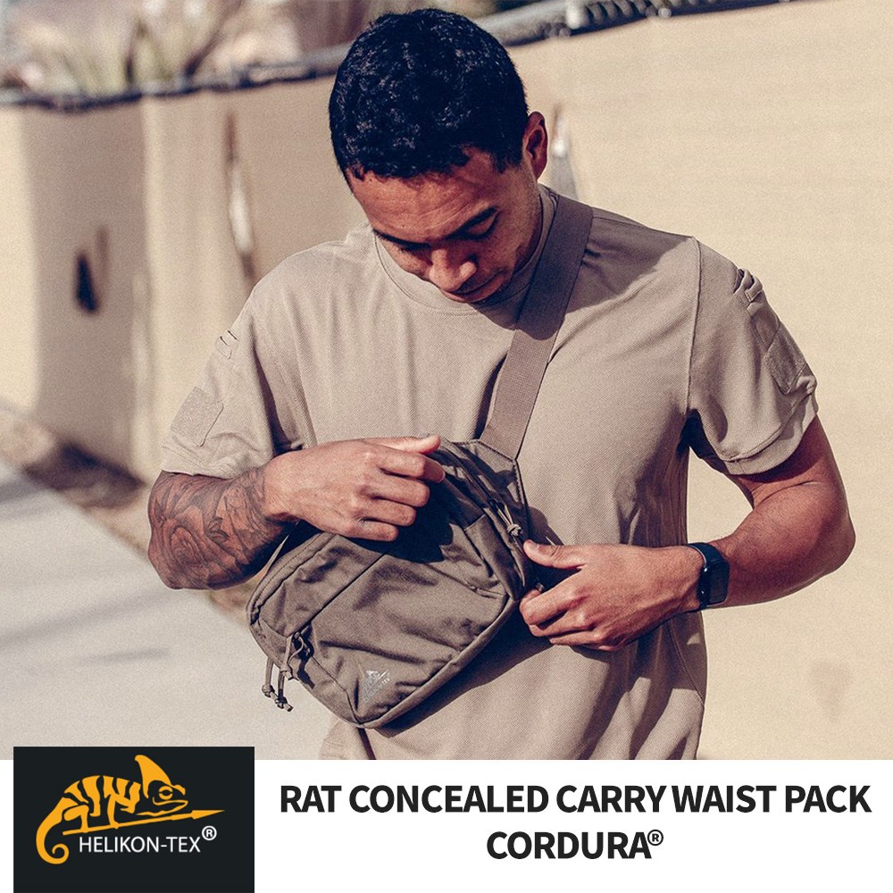 [헬리콘텍스] 랫 컨실드 캐리 웨이스트백 코듀라 힙색 82,650원