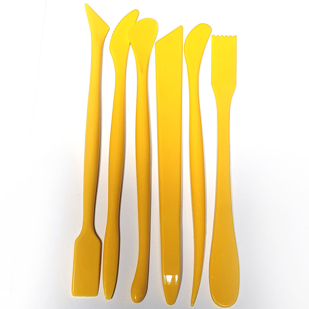 점토 조각칼 3종 모음/ 6P 10P 11P 가는조각칼 점토도구 클레이 찰흙 지점토 테라코타 만들기재료 1,200원