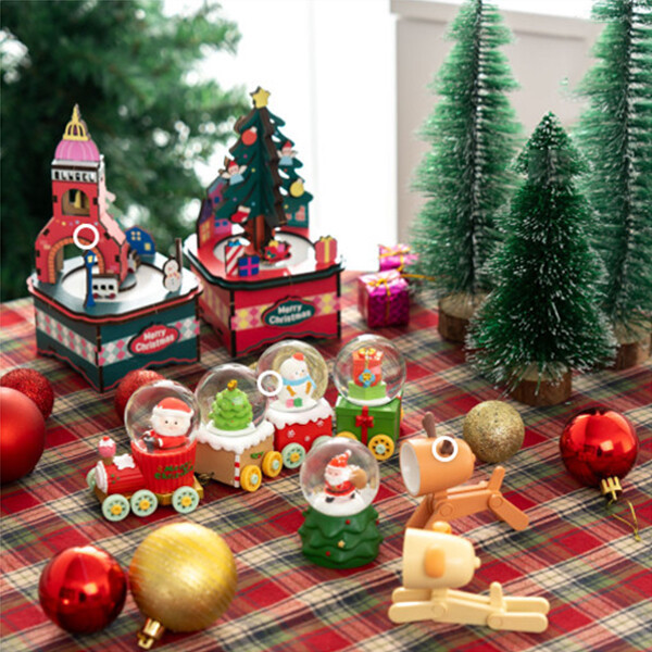 크리스마스 미니 스노우 글로브 워터볼 (기차) 46,000원