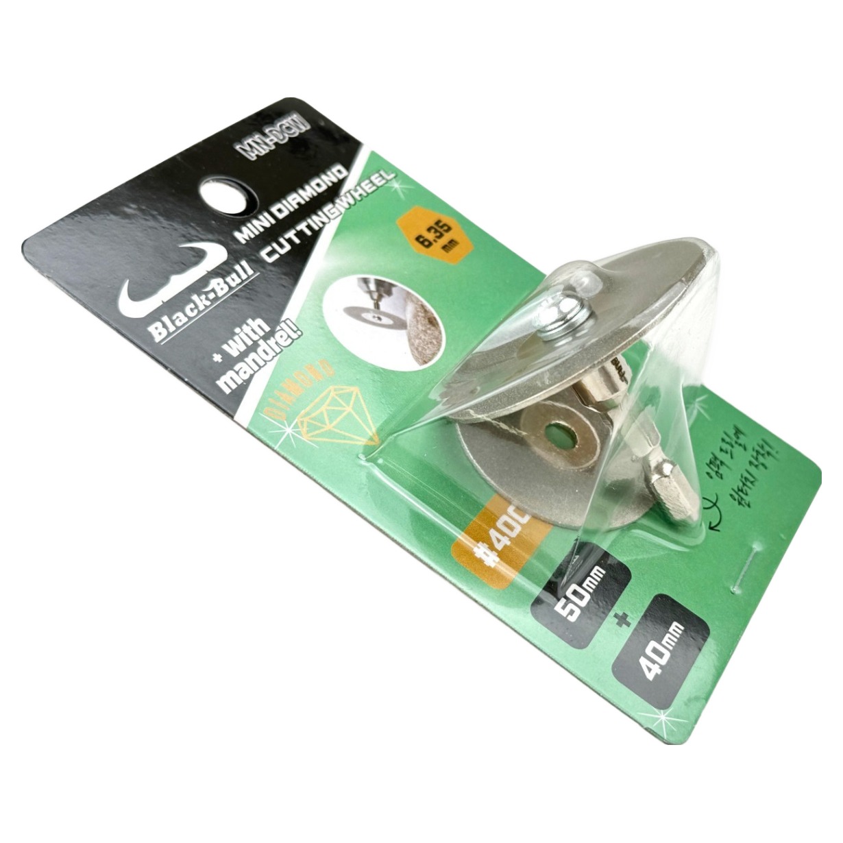블랙불 미니 다이아몬드 컷팅 휠 임팩용 50mm + 40mm 세트 13,400원