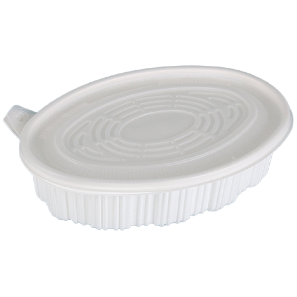 [박스] 타원형 찜용기 대 뚜껑포함, 120개 92,700원