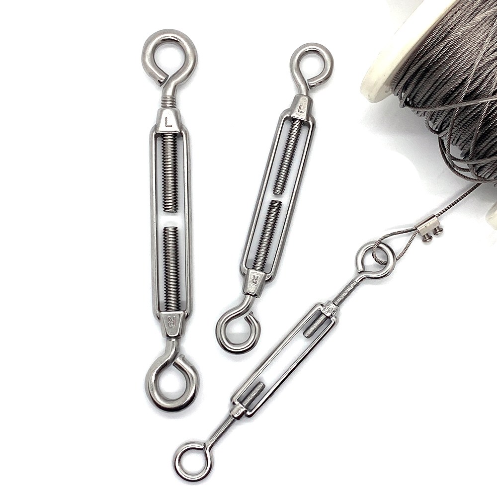 리우툴 스텐 턴버클 와이어 로프 줄 처짐방지 장력 길이 조절 부속, 1개 3,630원