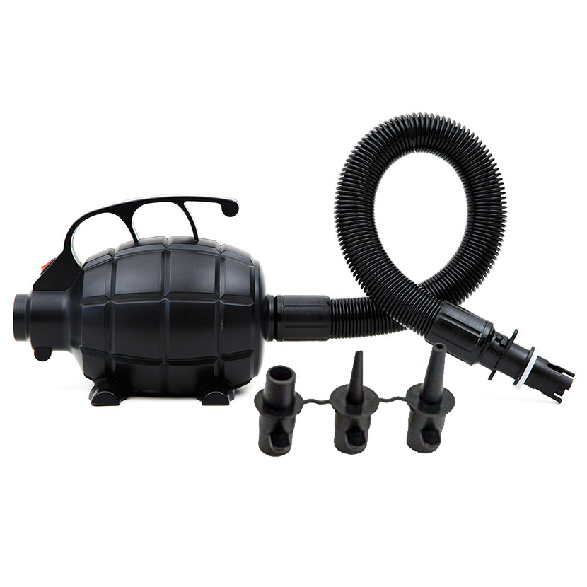 에어프렌즈 프리미엄 캠핑 수류탄 전동 펌프 에어펌프 600W, 수류탄펌프 블랙, 1개 22,800원