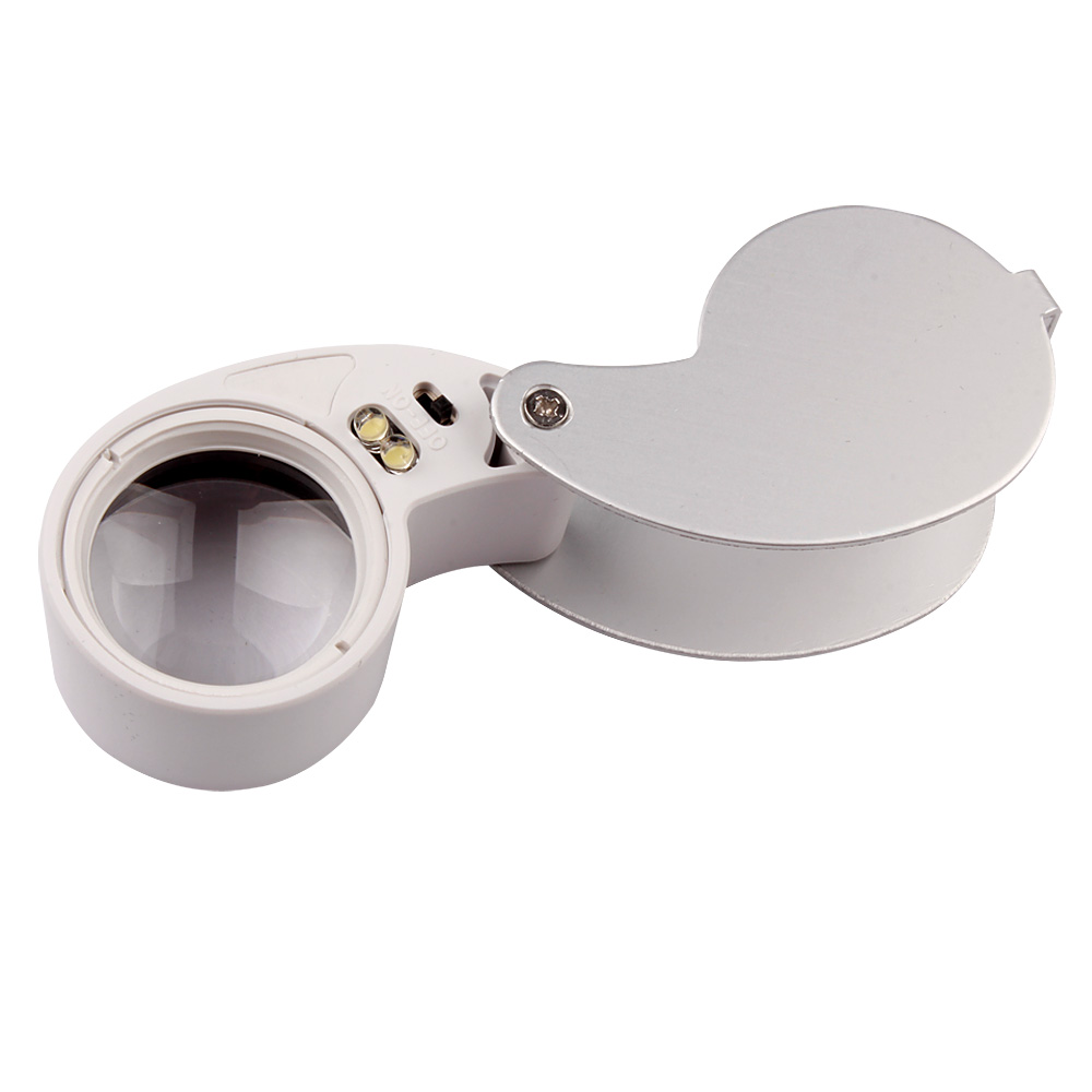 루페 40X-25MM 휴대용 돋보기 미니 LED 확대경 접이식 소형 6,500원