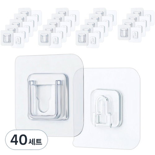 피키픽스 접착식 후크 1구 스티커 9,960원