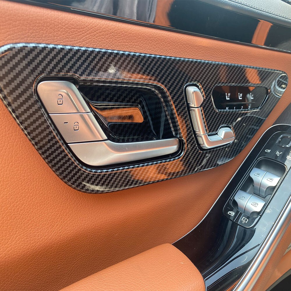 두두카 벤츠 S클래스 W223 도어패널 카본 테두리 커버 몰딩 악세서리 21년이후 호환 45,000원