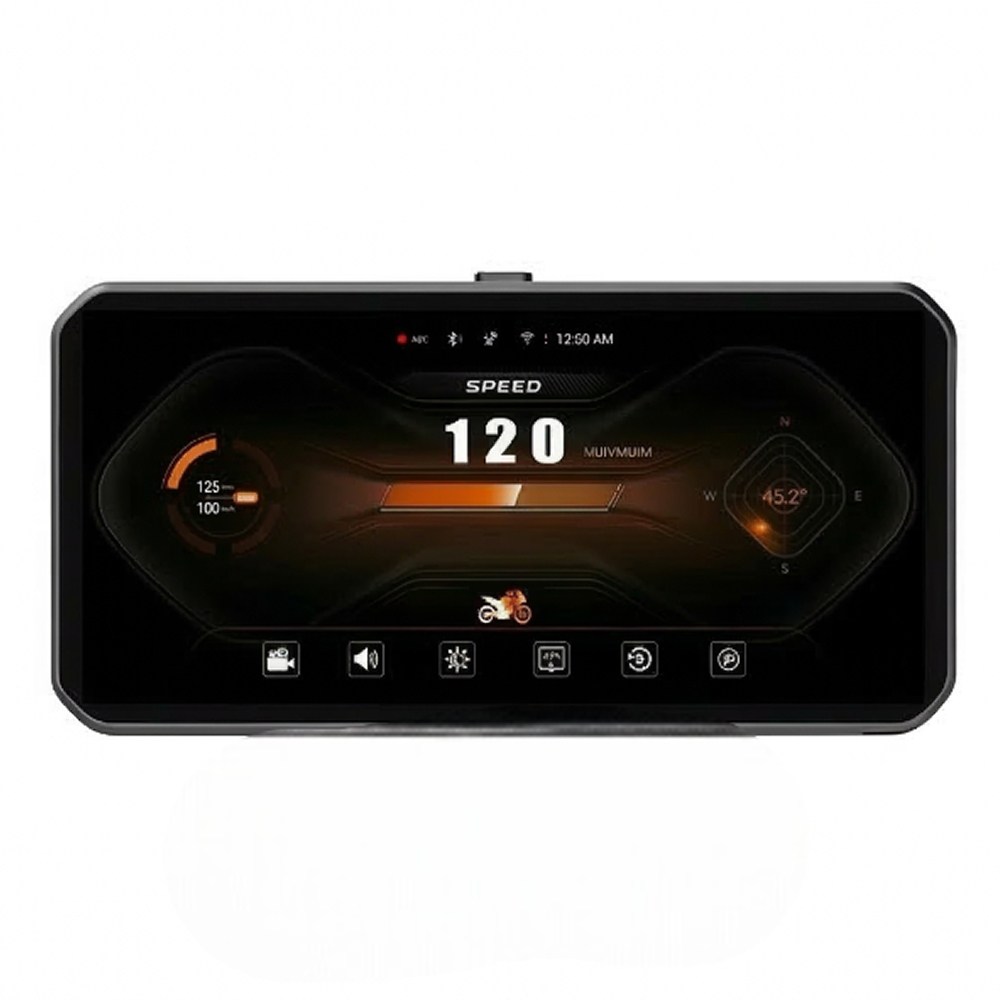 모티비아 오토바이 카플레이 안드로이드 네비게이션, 블랙, 프리미엄세트 249,900원