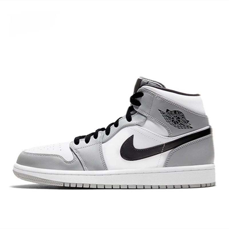 [백화점 매장판] 나이키 농구화 에어 조던 1 미드 라이트 스모크 그레이화이트블랙 554724-092 98,000원