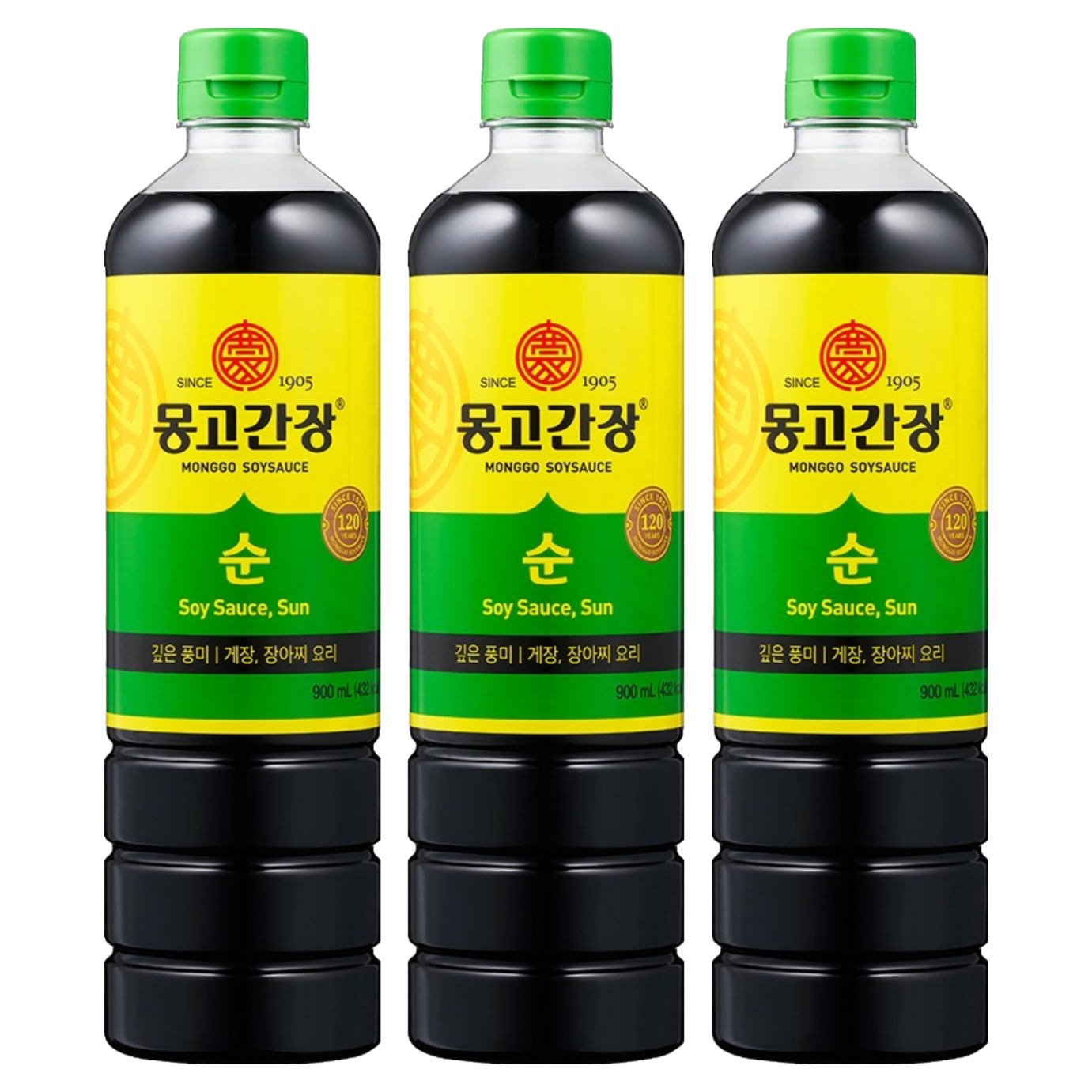 몽고간장 순간장, 900ml, 3개 14,630원